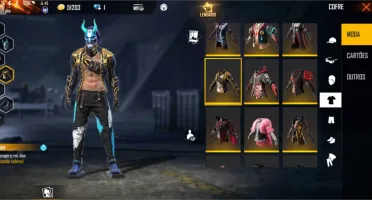 Conta free fire gemada