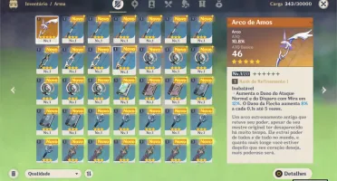 AR7 - Venti + Arco de Amos (Arma 5*)