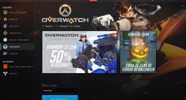 Conta Blizzard com Overwatch e Destiny 2