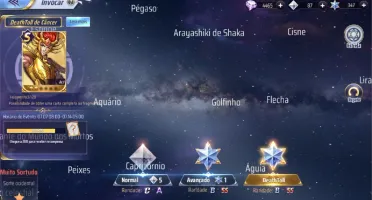 Conta Nível 51 Server 127 com Tanatos, Hashun e Sapuris, VEM