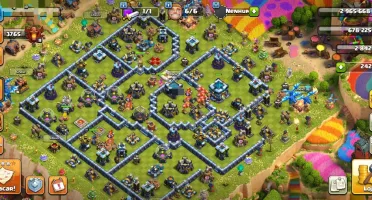Conta Clash of clans CV 13