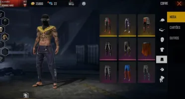 Conta Free Fire Nv.47