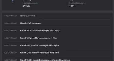 discord mensage delet/ apagar de mensagem discord