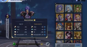 Saintseiya Awakening A-135 + 1170 Gemas Avançadas