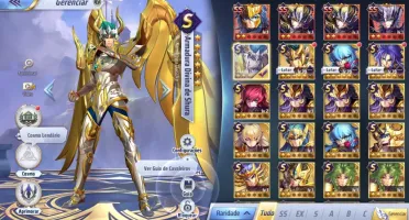 Saintseiya Awakening A-135 + 1170 Gemas Avançadas