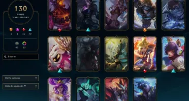 CONTA LOL 6 ANOS 130 SKINS UNRANKED + WILD RIFT ESMERALDA 1