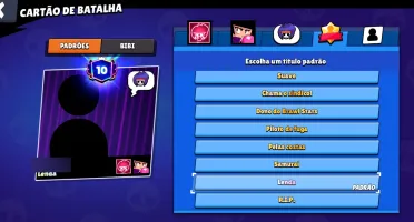 Conta Brawl stars