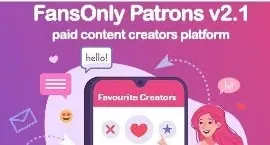 Script Fans-Only - 🌶️Plataforma de criadores de conteúdo🔞