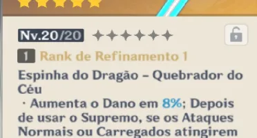 CONTA GENSHIN IMPACT RANK 25 COM 4 PERSONAGENS 5*