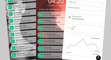 Gerador de Notificações Kiwify + NU e ++ - ANDROID