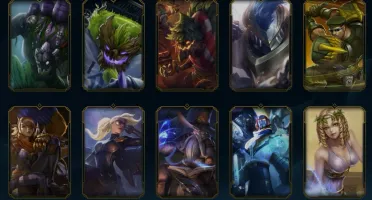 Conta League of Legends Full Acesso - 122 Champs e 45 Skins