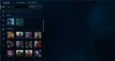 Conta 2013 - Main katarina com todos campeões e 356 skins