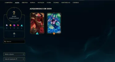 Conta Smurf Esmeralda 4, Com Skin Dj Sona E Xerath Arcana
