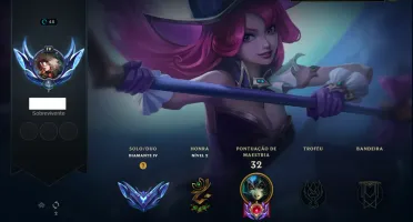 Conta Lol Diamante 4 Handlvl