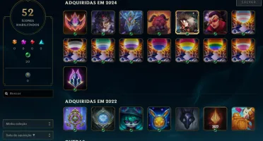 Conta Lol Diamante 4 Handlvl