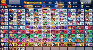 Conta de brawl stars pra começar bem em 2026!!!