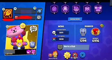 Conta de brawl stars pra começar bem em 2026!!!