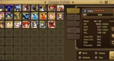 Conta Summoners War Asima