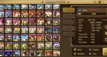Conta Summoners War Asima