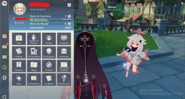 CONTA KOKOMI + DILUC + LANÇA DE JADE / AR 7 / GENSHIN IMPACT