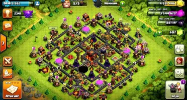 Clash of clans cv 10 ful