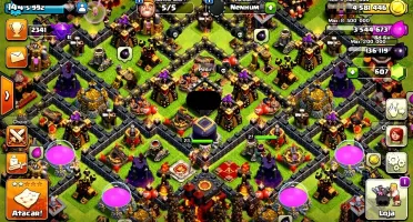 Clash of clans cv 10 ful
