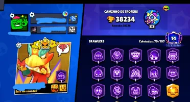 Conta 2018 | 38K Troféus | Shelly Estelar