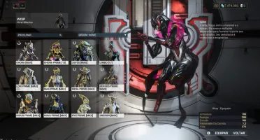 Warframe conta MR 18 BOLADA!