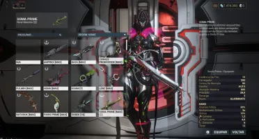 Warframe conta MR 18 BOLADA!