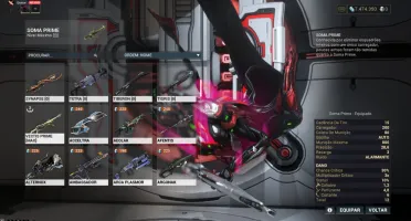 Warframe conta MR 18 BOLADA!