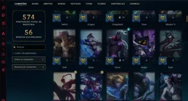 Conta de lol