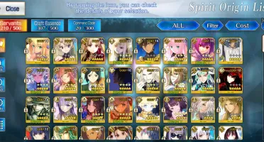 Fate GO/Fate Grand Order Conta 21SSR NA Hexa 6 suportes