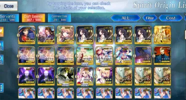 Fate GO/Fate Grand Order Conta 21SSR NA Hexa 6 suportes