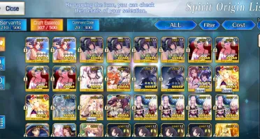 Fate GO/Fate Grand Order Conta 21SSR NA Hexa 6 suportes