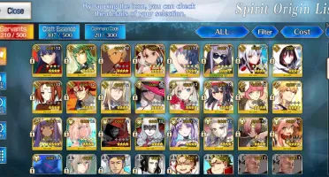 Fate GO/Fate Grand Order Conta 21SSR NA Hexa 6 suportes