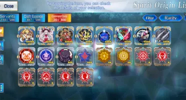 Fate GO/Fate Grand Order Conta 21SSR NA Hexa 6 suportes
