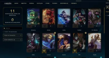 CONTA SMURF LOL G1