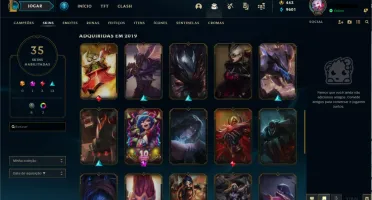 Conta LOL - Platina 1, MMR de D4.(dropou pela inatividade)