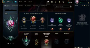 Conta LOL - Platina 1, MMR de D4.(dropou pela inatividade)