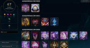 Conta Diamante 4 Lol