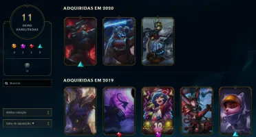 Conta Diamante 4 Lol
