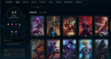 Conta LOL plat 2