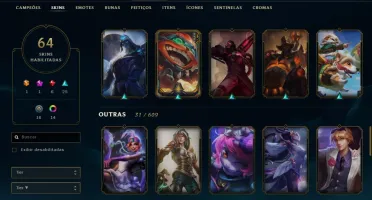 Conta LOL plat 2