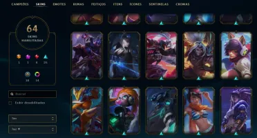 Conta LOL plat 2