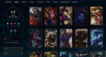 Conta LOL plat 2