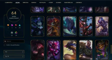Conta LOL plat 2