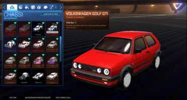 conta rocket league com varios itens e carros