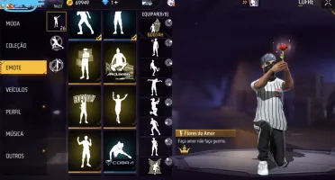 CONTA FREE FIRE RARA!