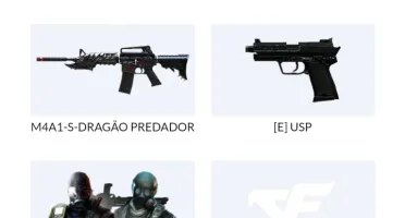 Conta Major, 3 VIPS e com arma rara ( M4A1-S Sakura II )