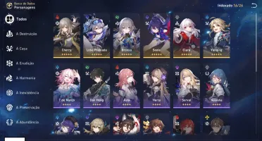 Seele, SW, Bronya, Clara, Yanqing + 18.6k jades- Honkai Star